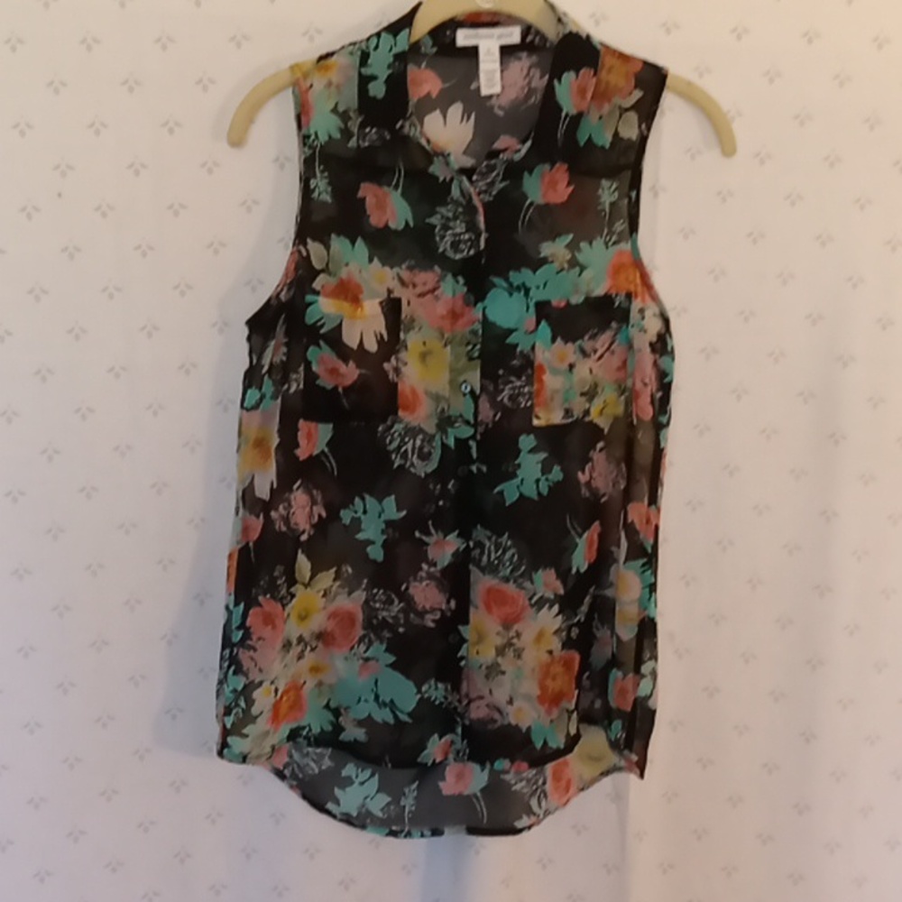 Ambiance Sleeveless Blouse  S